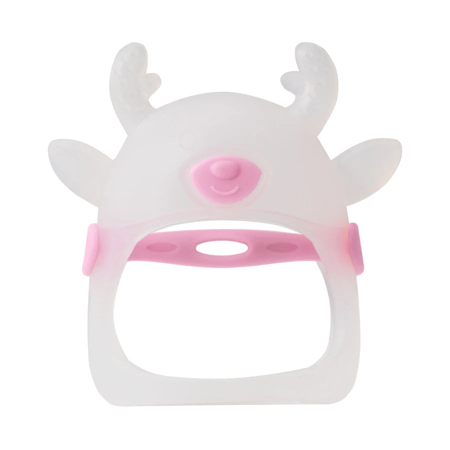 Delightful Animal-Shaped Silicone Teether: Soft & Safe Baby Care Essential