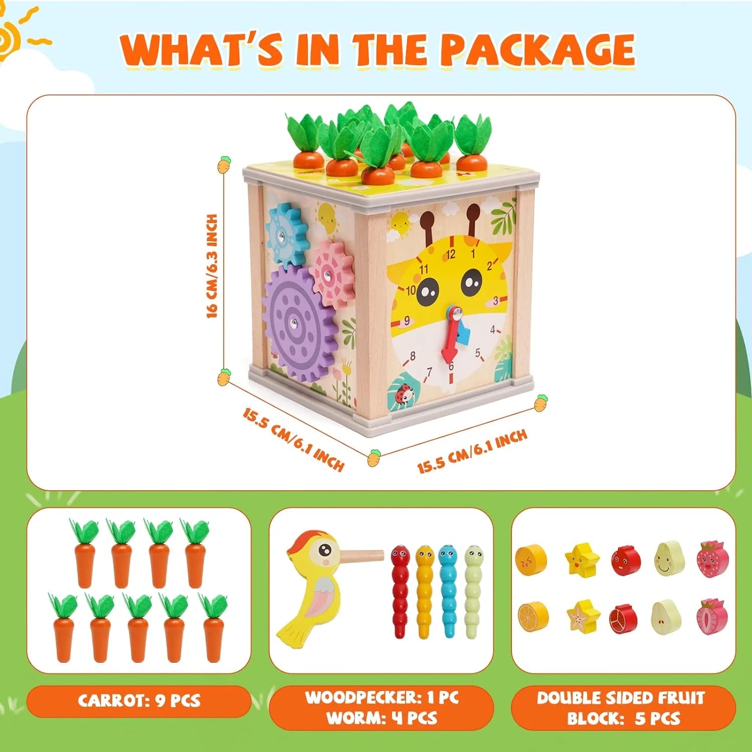 Engaging Shape Sorter Toys for Babies 12-24 Months - Perfect Montessori Gift for Toddlers 1-2 Years!