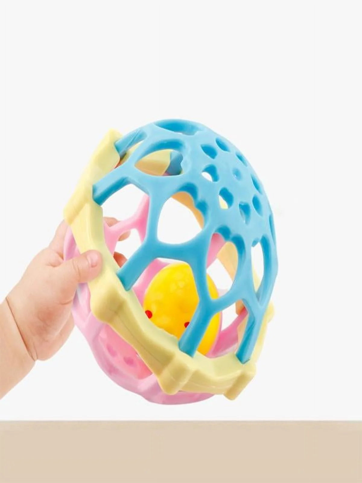 Kids Early Educational Rattles Ball Toys Colorful Soft Hand Grasping Bell Newborn Baby Toy