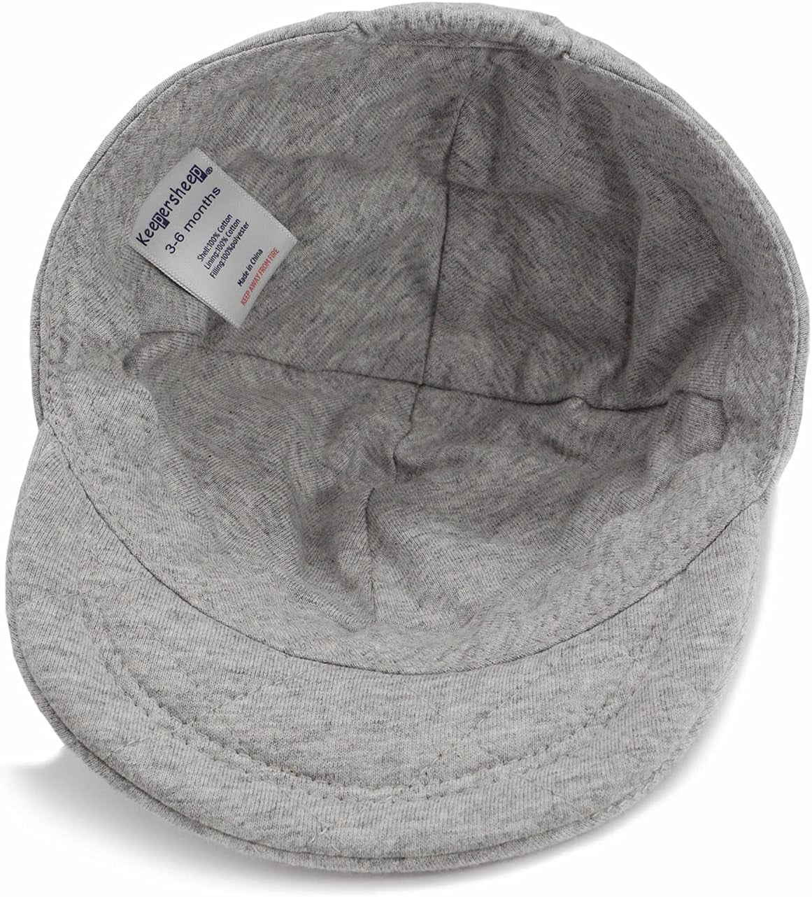 Baby Baseball Cap Infant Sun Hat, Cotton Knit with Soft Brim