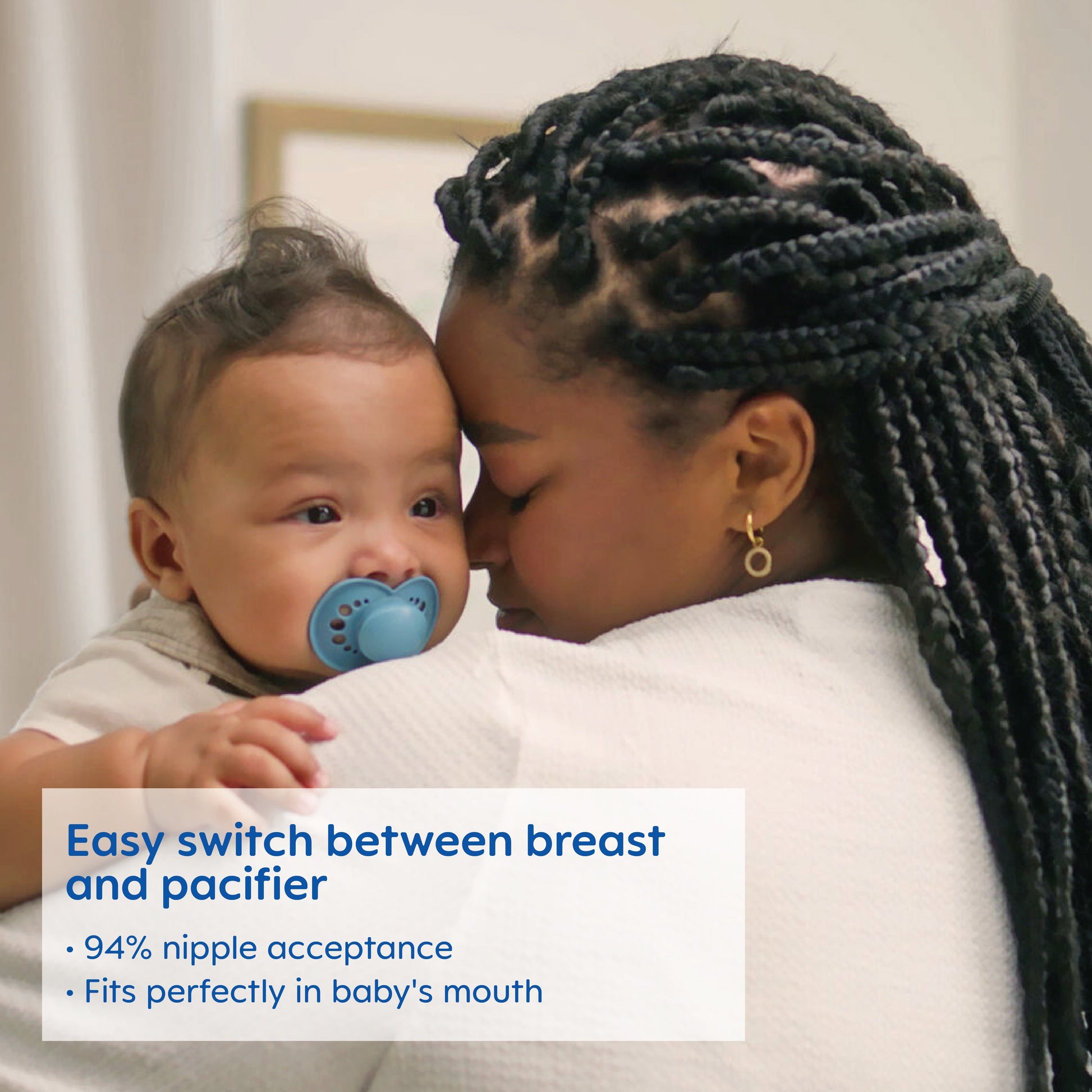 MAM Original Matte Non-Deco Pacifiers for Girls - 6-16 Months, 2 Pack