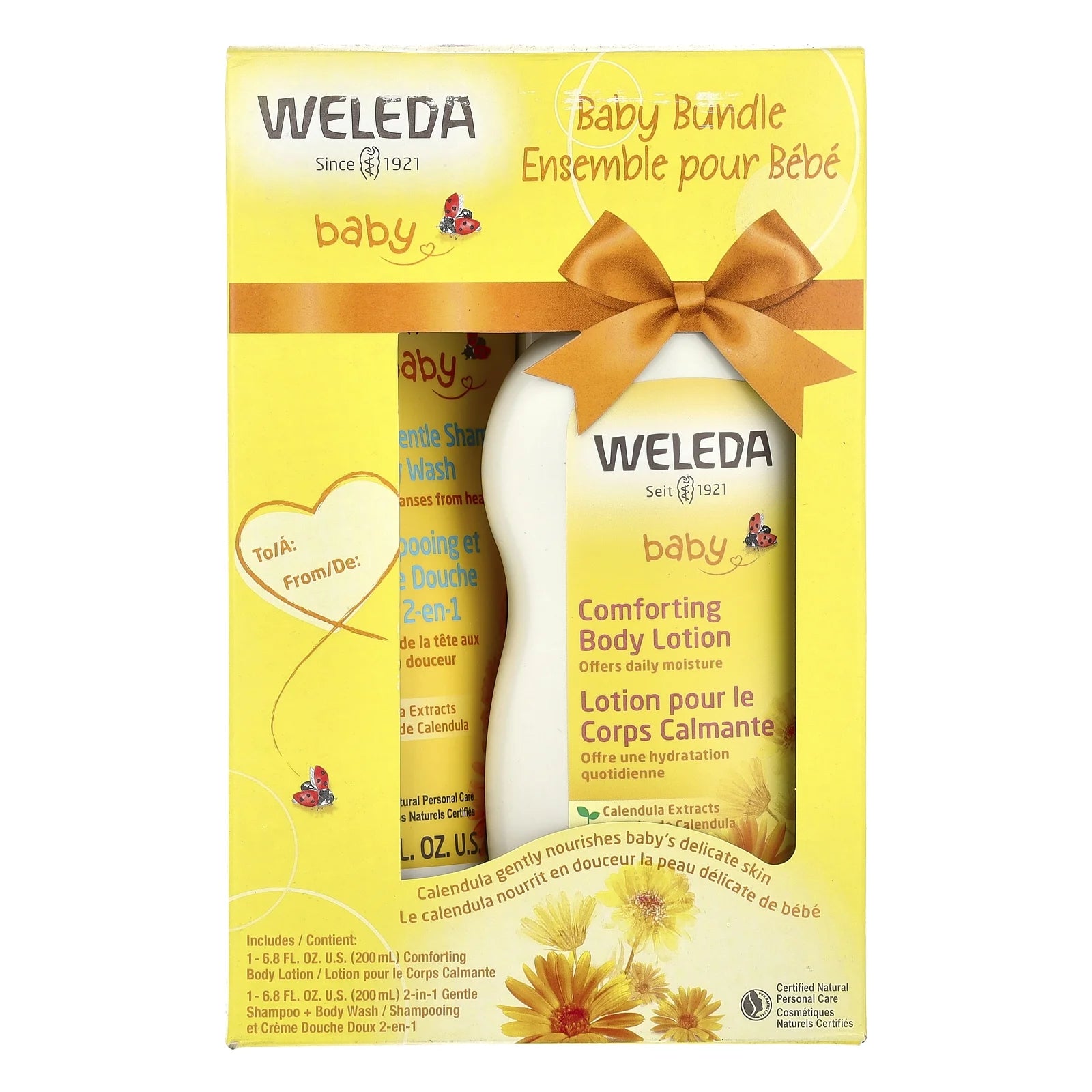 Weleda Baby Bundle: Gentle Calendula Care 2-Piece Set