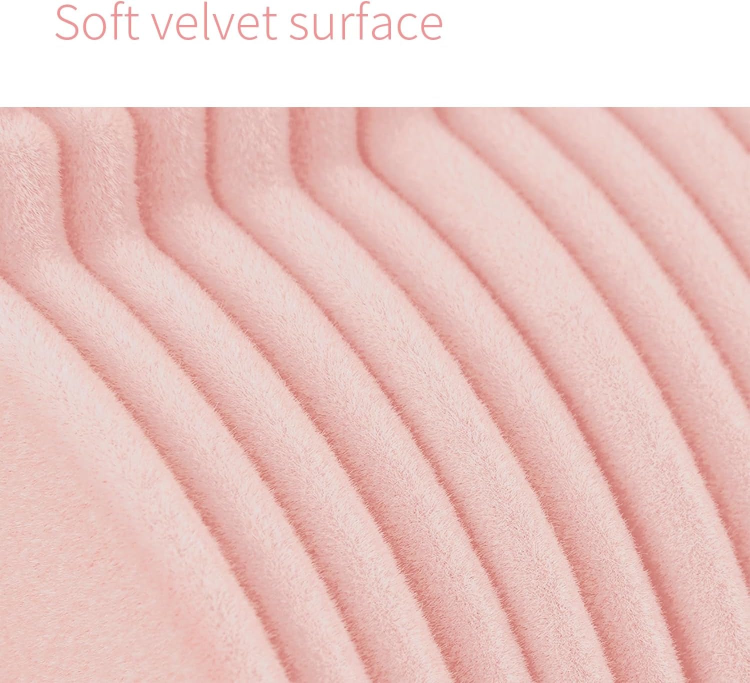 Kids Coat Hangers, Stylish Light Pink Baby Hangers - 15 Pack Ultra Thin & Non-Slip