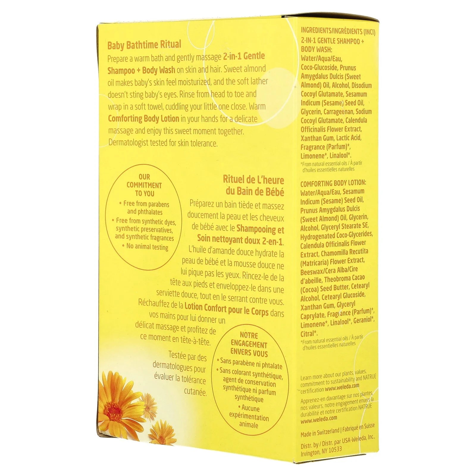 Weleda Baby Bundle: Gentle Calendula Care 2-Piece Set