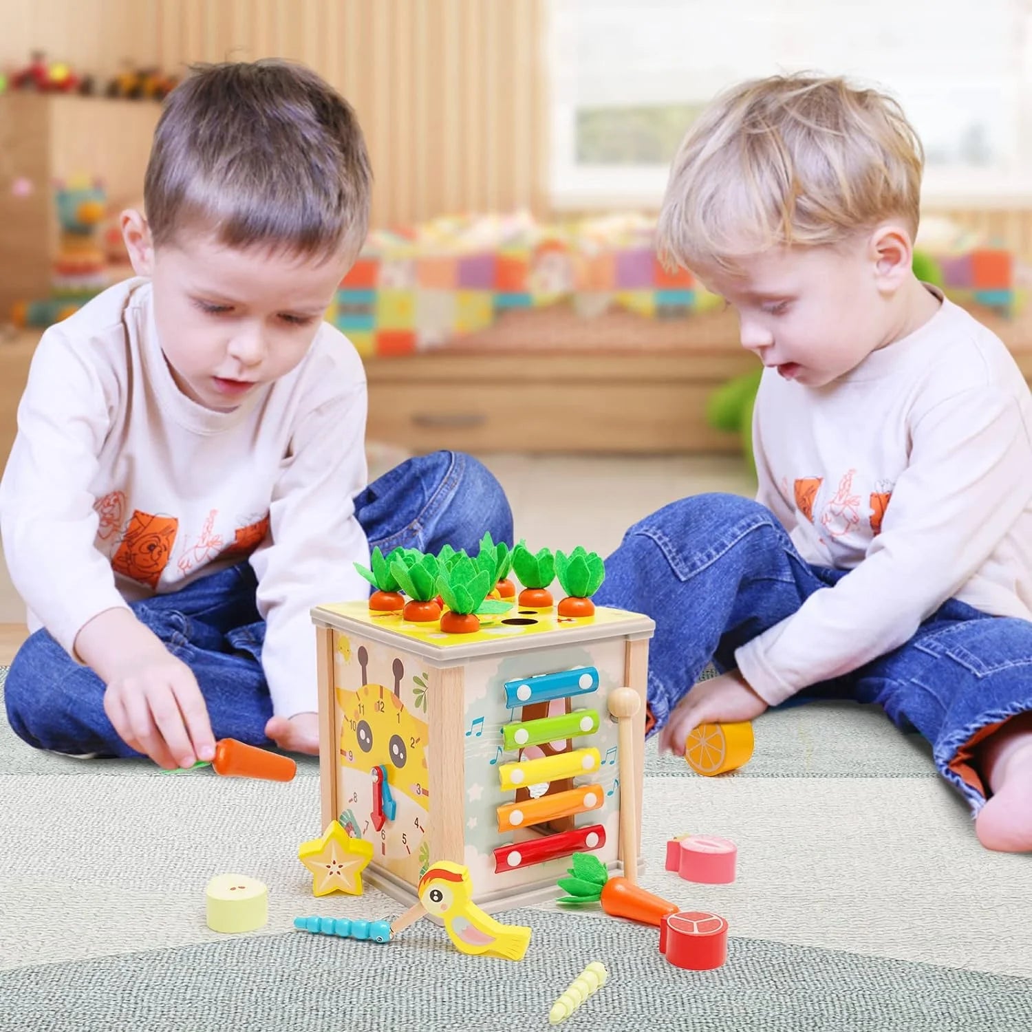 Engaging Shape Sorter Toys for Babies 12-24 Months - Perfect Montessori Gift for Toddlers 1-2 Years!