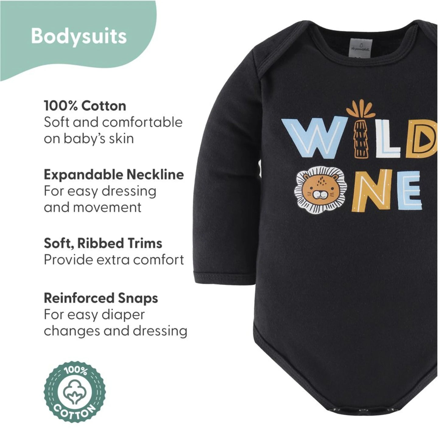 Peanutshell Newborn Layette Gift Set for Baby Boys - Blue Safari, 30 Essential Pieces for 0-3 Months