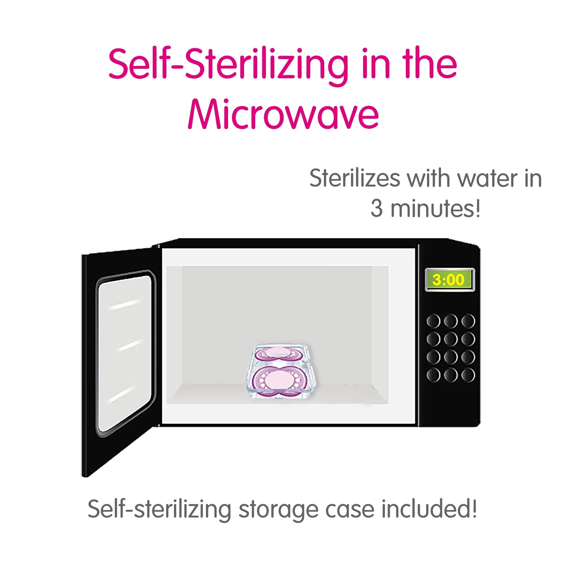 MAM Perfect Start Pacifier for Boys, 0-2 Months - 2 Pack for Happy Babies!