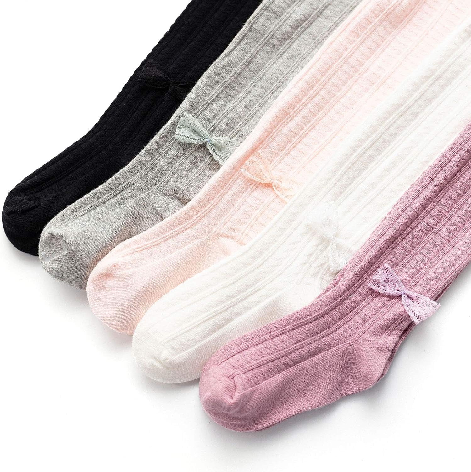 Cozy Knit Tights for Baby Girls - Soft, Seamless & Warm For All Season
