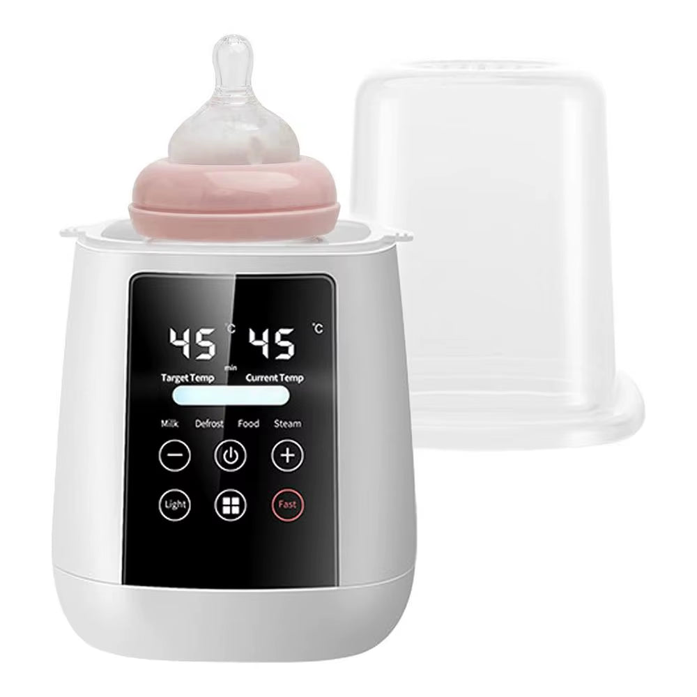 9-in-1 Baby Bottle Warmer & Food Heater - Fast Warming, LED Display, Auto Shut-Off/BRA - Free