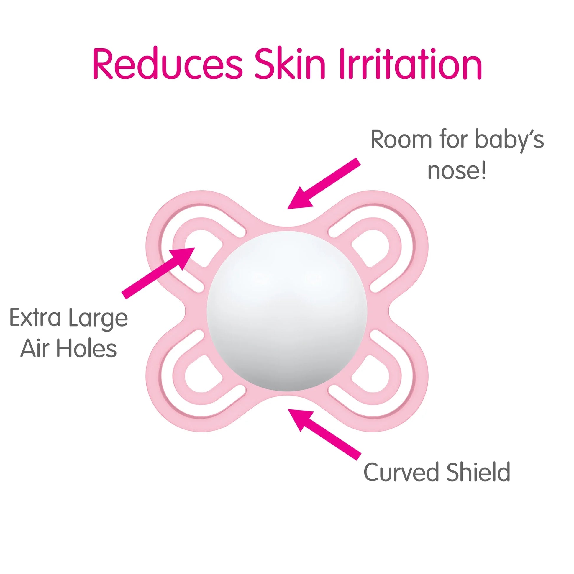 MAM Perfect Start Pacifier for Boys, 0-2 Months - 2 Pack for Happy Babies!