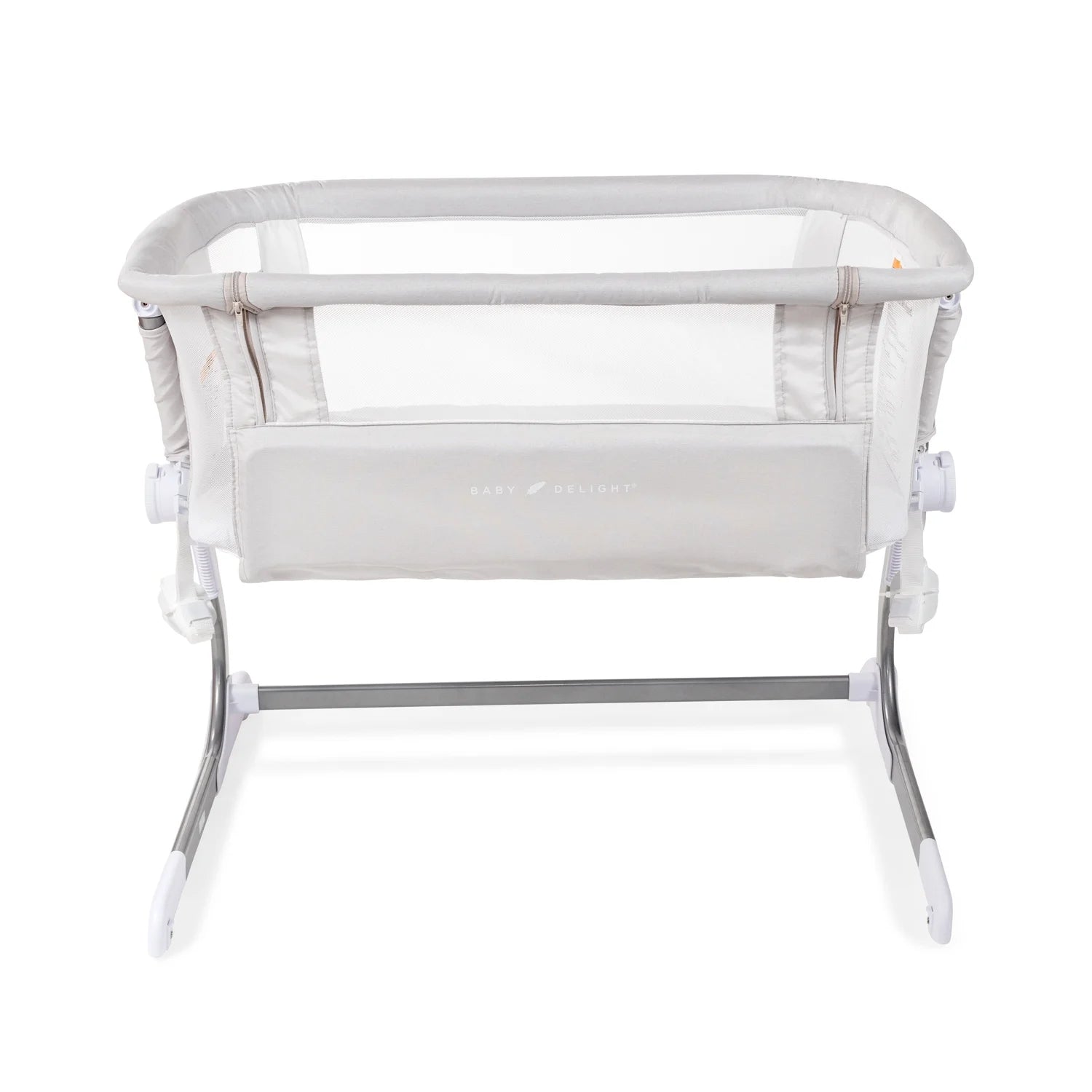 Baby Delight 3-in-1 Beside Me Dreamer Bassinet _ Driftwood Gray/Premium Beside Sleeper for Newborns, Adjustable &Portable Design