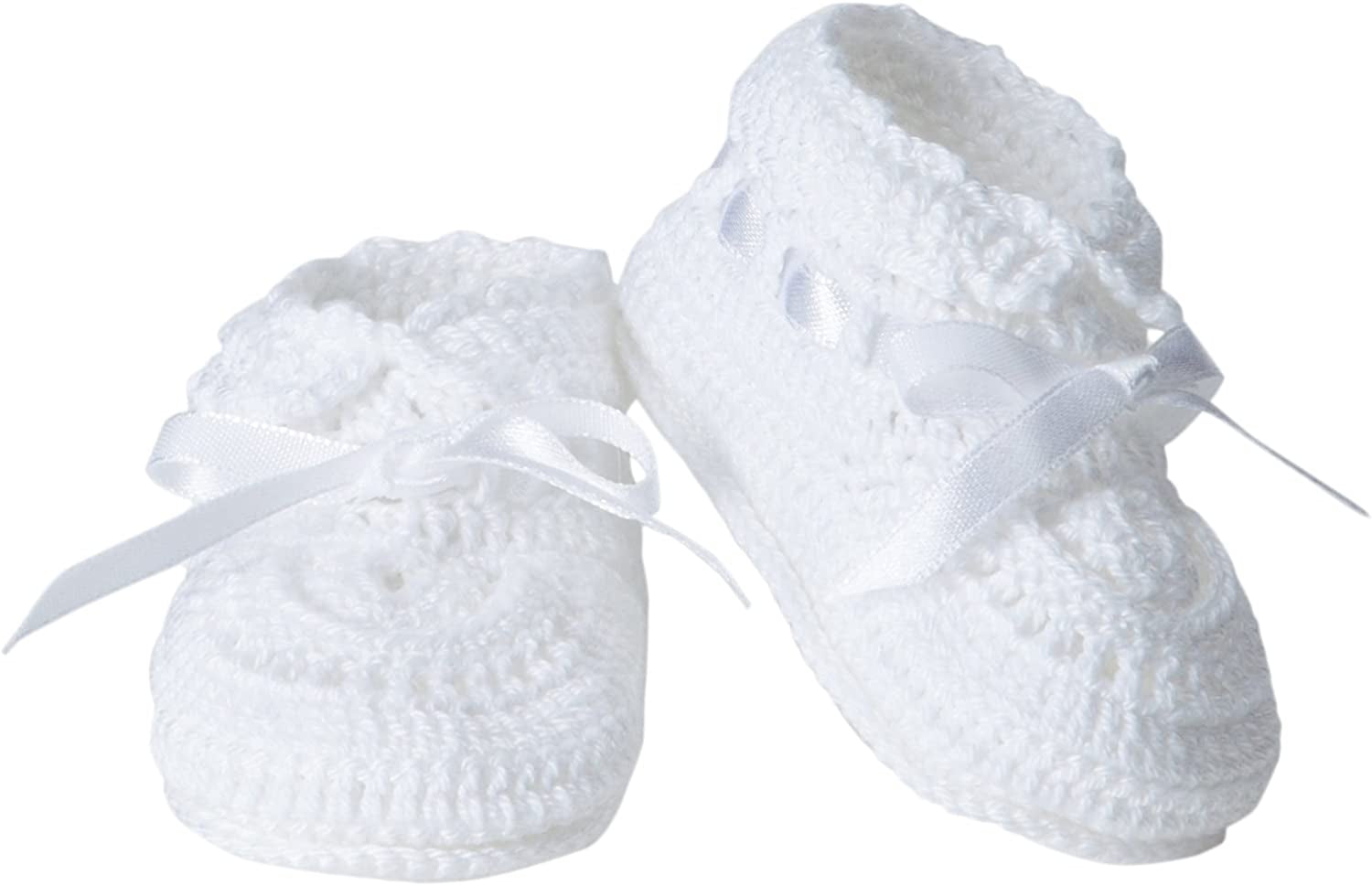 Baby-Girls Infant Hand Crochet Bootie
