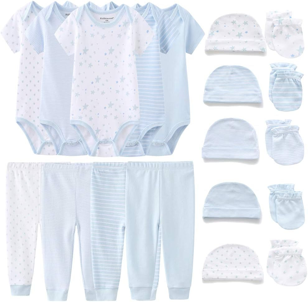 Soft & Cozy 19-Piece Baby Layette Gift Set - Perfect for Newborn Boys & Girls.