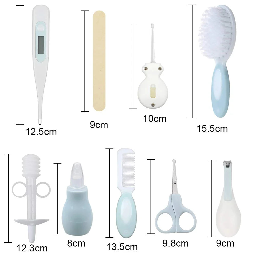 Lictin 15-Piece Baby Grooming & Healthcare Set - Essential Newborn Care kit for Infants & Toddlers
