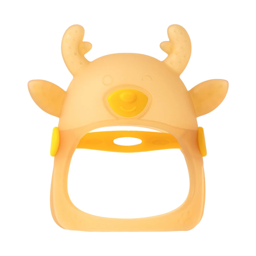 Delightful Animal-Shaped Silicone Teether: Soft & Safe Baby Care Essential