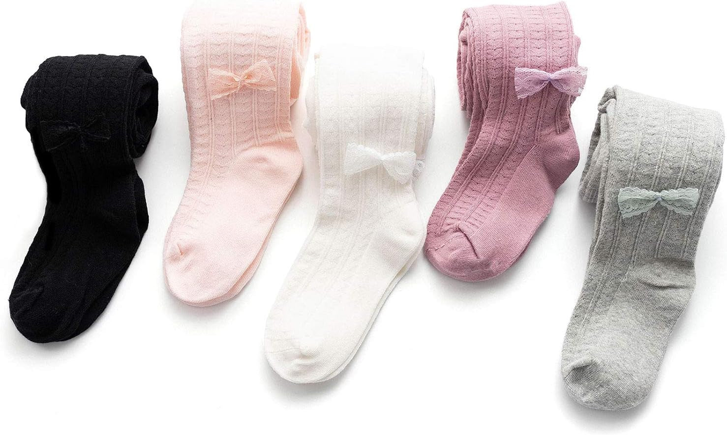 Cozy Knit Tights for Baby Girls - Soft, Seamless & Warm For All Season