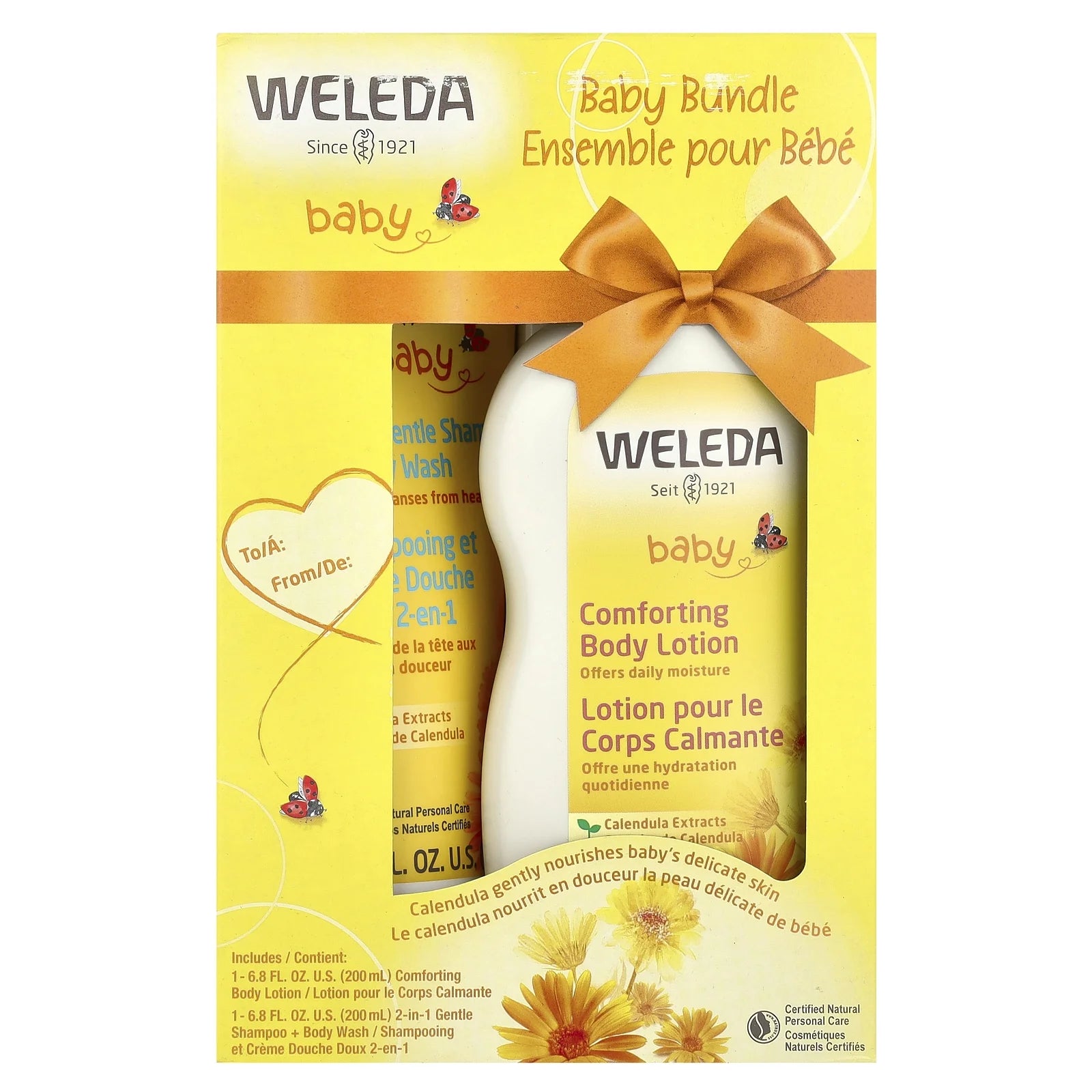 Weleda Baby Bundle: Gentle Calendula Care 2-Piece Set
