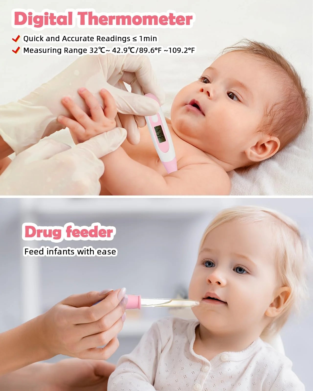 Lictin Baby Grooming and Health Kit - Complete Nursery Care Set for Newborns