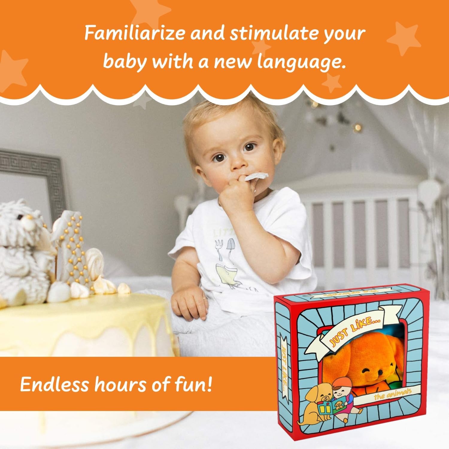 Engaging Soft Cloth Baby Crinkle Books for Infants - Perfect Gift for 1-Year-Olds with Bright Colors and Sensory Features