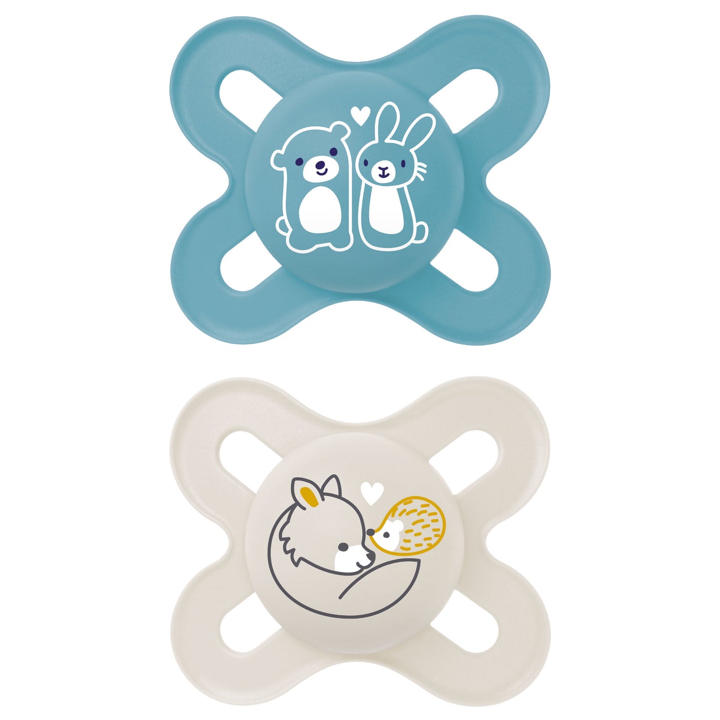 MAM Start Newborn Pacifier - 0+ Months, 2 Pack for Happy Babies