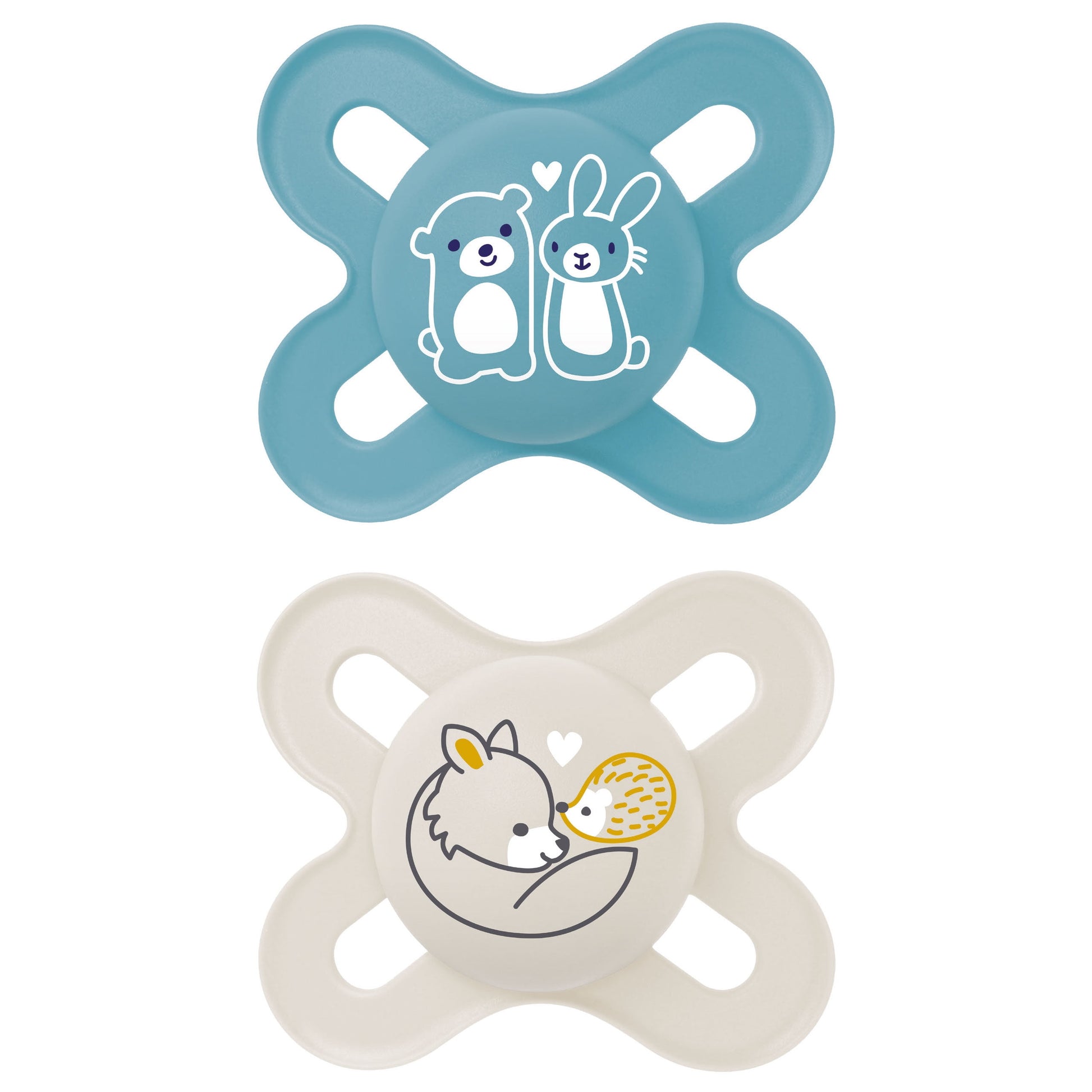 MAM Start Newborn Pacifier - 0+ Months, 2 Pack for Happy Babies