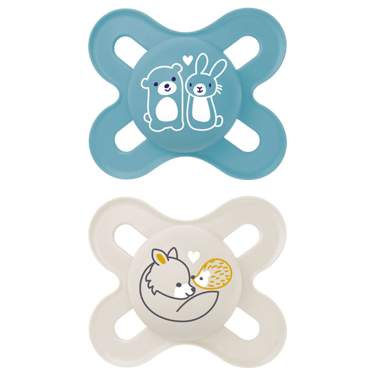 MAM Start Newborn Pacifier - 0+ Months, 2 Pack for Happy Babies