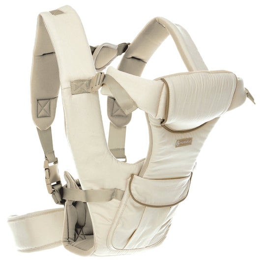 Monbebe 5-in-1 Natural Baby Carrier - Versatile & Comfortable for Infants, Unisex Design