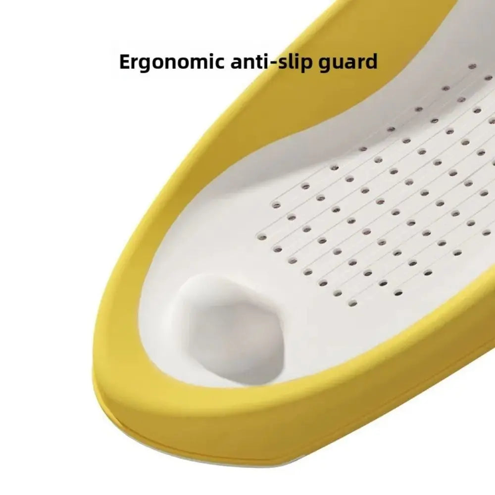 Ultimate Comfort Foldable Baby Bath Seat with Non-Slip Draining Net & Ergonomic Backrest for Infants