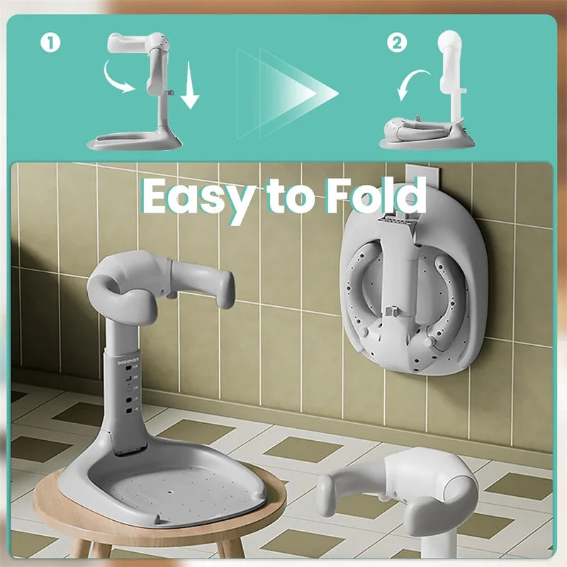 Foldable Baby & Toddler Bath Stand - Safe, Anti-Slip & Easy to use