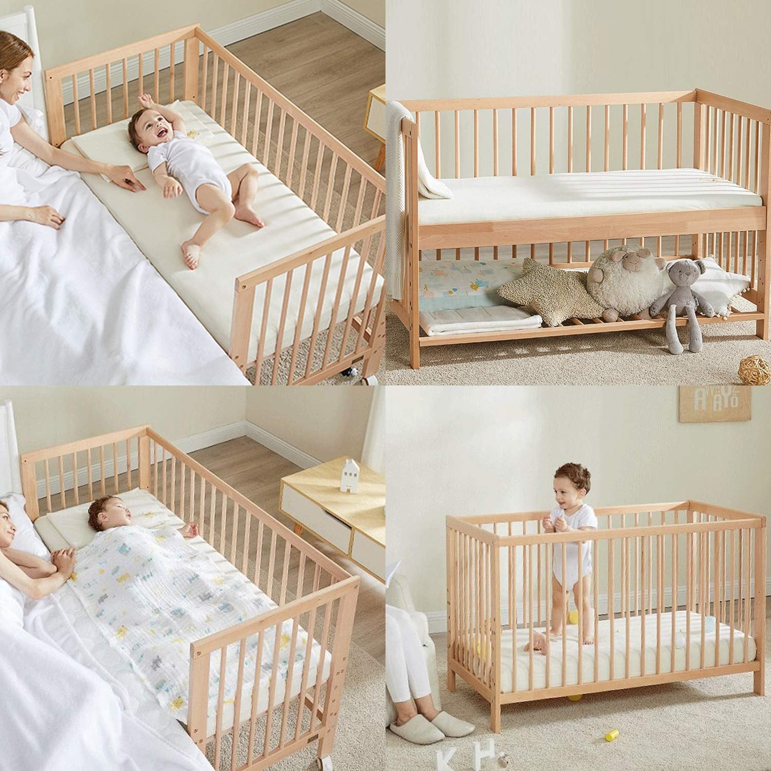 Brushed Microfiber Crib Sheet- Super Soft & Cozy / Sky Blue / Fits Standard Crib Mattress