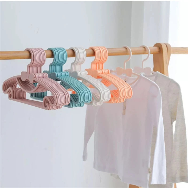 Kids Clothes Hangers _ Space-Saving, Non-Slip &Durable