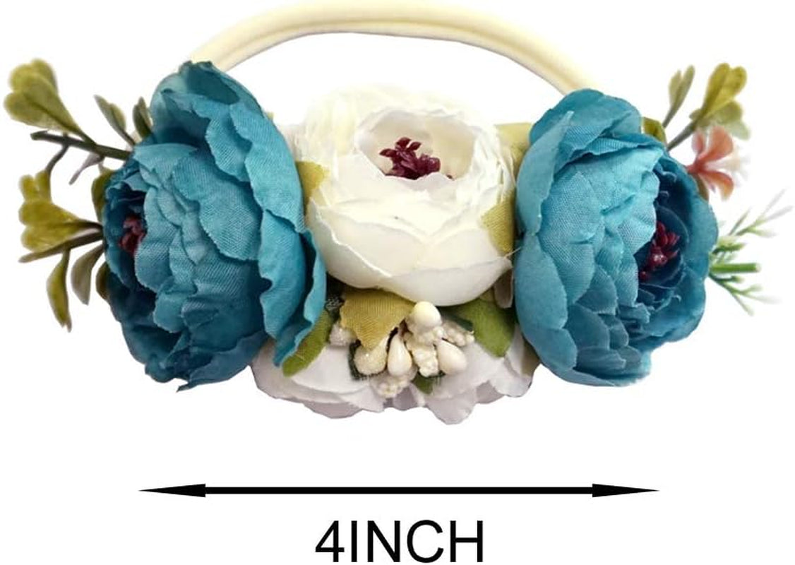 Layered Tulle Tutu Dress for Toddler Girls,Baby Girl Rainbow Tutu Princess Skirt Set with Flower Headband.