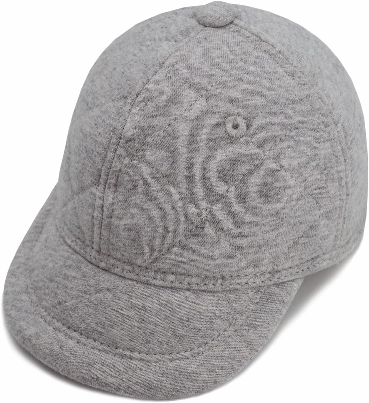 Baby Baseball Cap Infant Sun Hat, Cotton Knit with Soft Brim