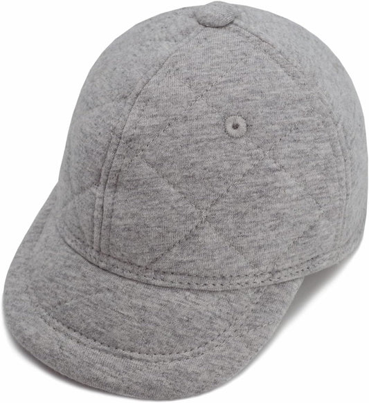 Baby Baseball Cap Infant Sun Hat, Cotton Knit with Soft Brim