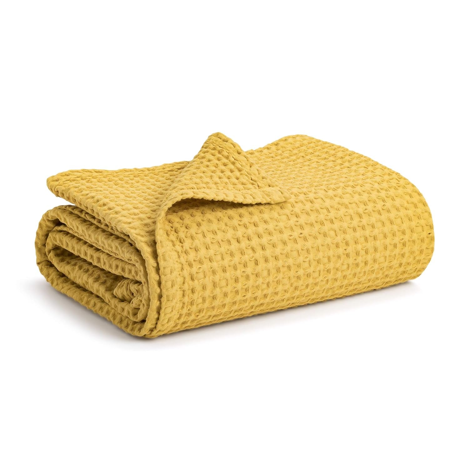Luxurious 100% Cotton Waffle Baby Blanket - Soft, Breathable, and Perfect for Swaddling in Any Nursery or Stroller - Unisex Receiving Blanket for Cozy Naps and Adventures
