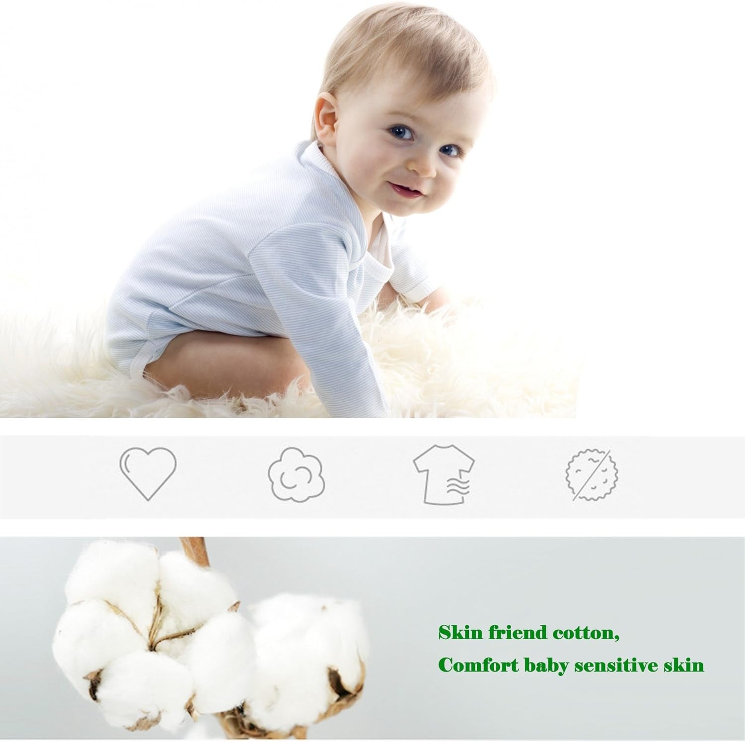 Baby No Show Socks Toddler Low Cut Cotton Socks Animal 0-9T 6/10 Pack