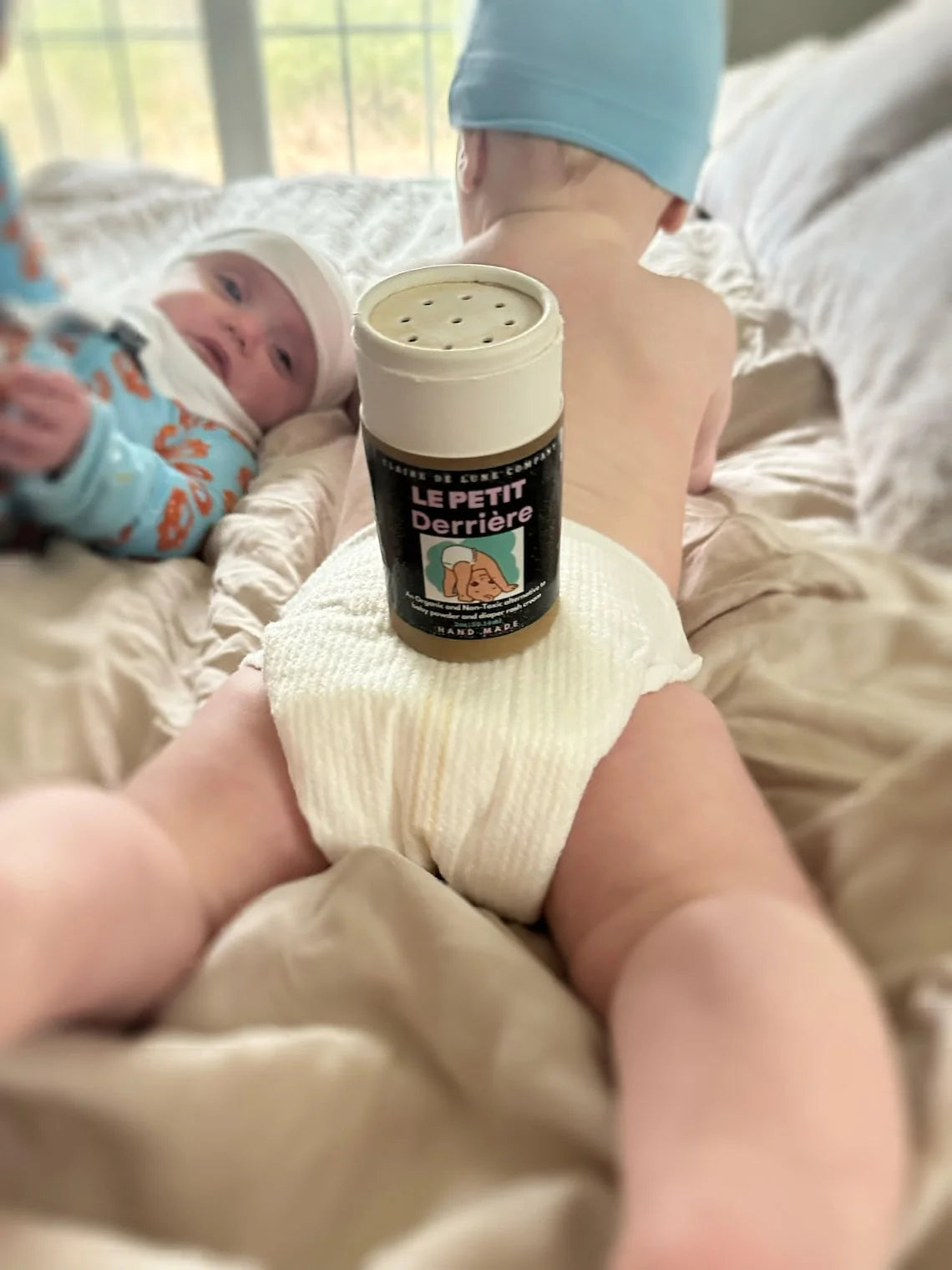 Organic Baby Diaper Dash Remedy / Natural & Gentle for Sensitive Skin. Non-Toxic.