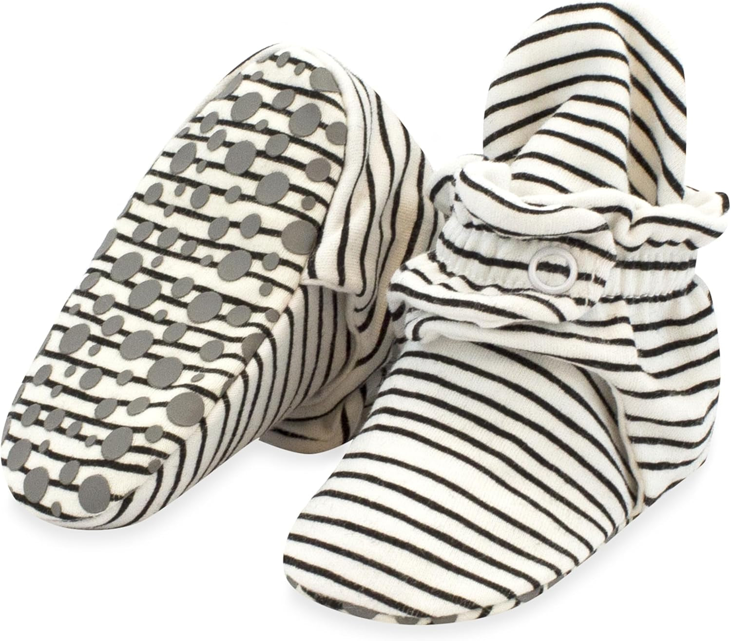 Zutano Organic Baby Booties -Stay - On Comfort for Wiggly Little Feet