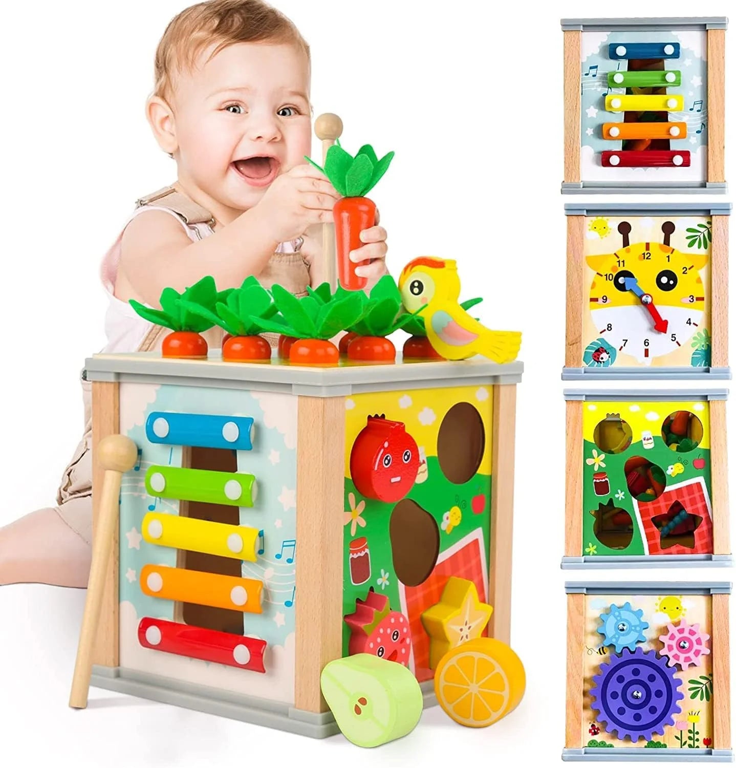 Engaging Shape Sorter Toys for Babies 12-24 Months - Perfect Montessori Gift for Toddlers 1-2 Years!