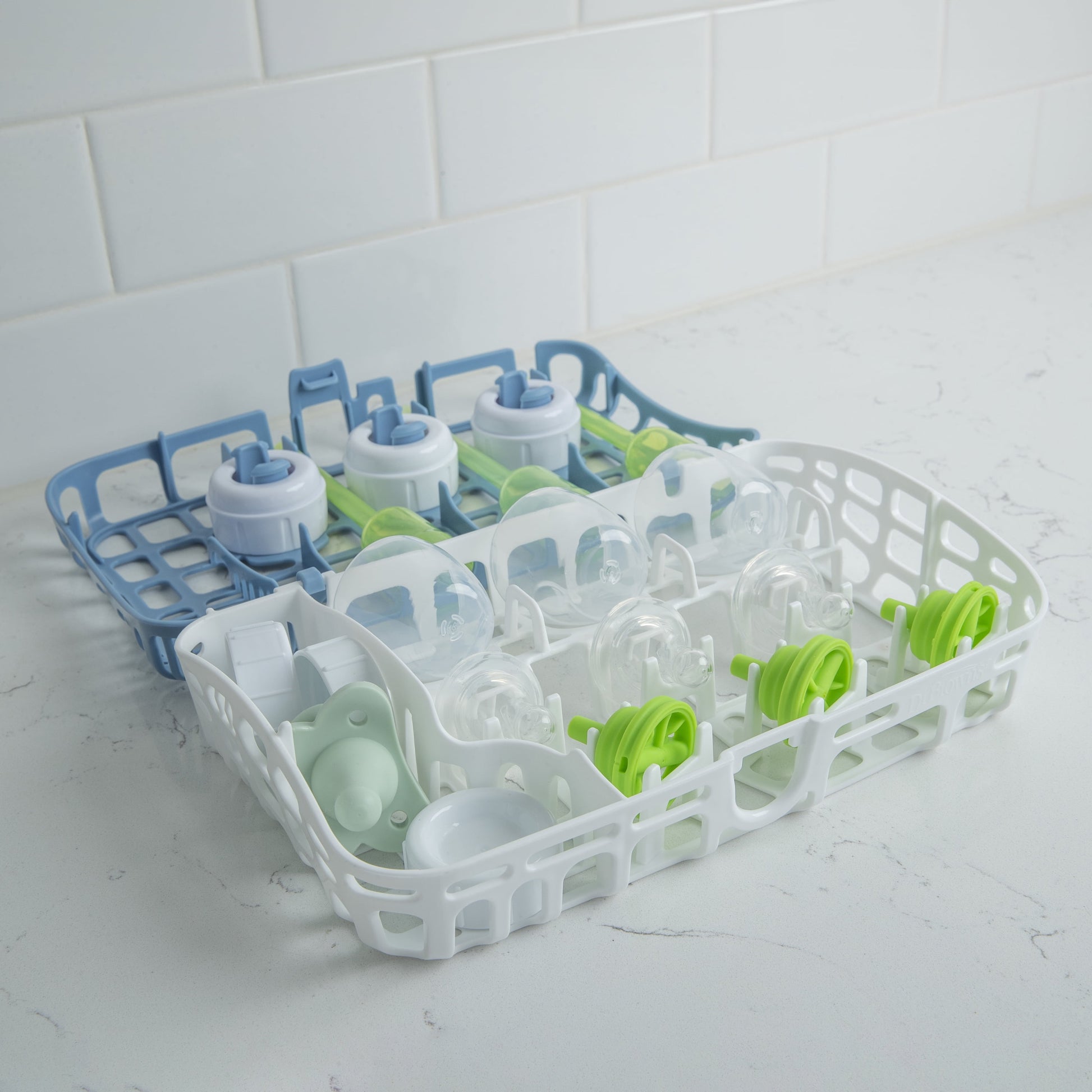 Dr. Brown's Blue Dishwasher Basket for Baby Bottle Parts, Pacifiers & Accessories - 1-Pack