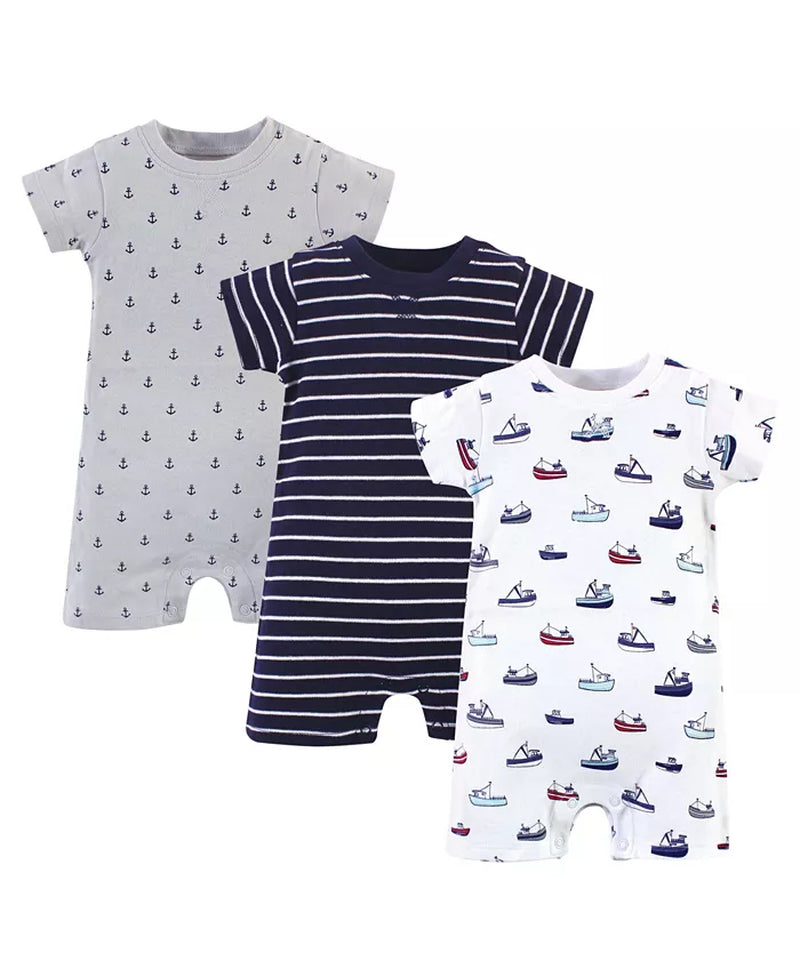 Baby Boys Organic Cotton Jumpsuits