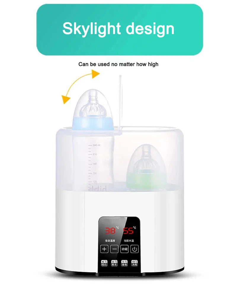 Revolutionary Multi-Function Baby Bottle Warmer and Sterilizer with Precise Temperature Control for Effortless Feeding