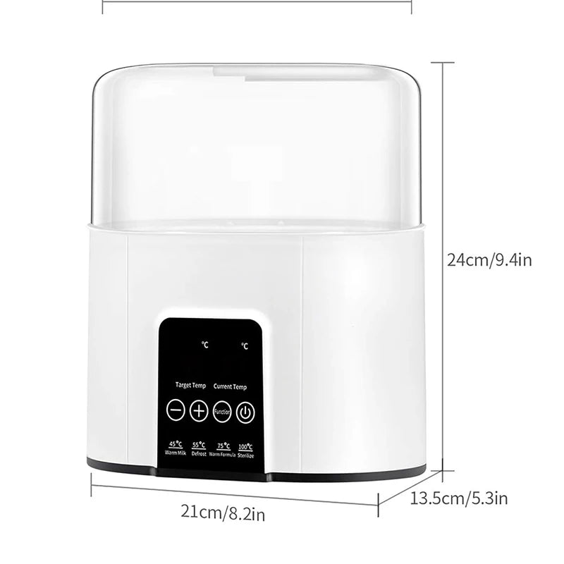 Revolutionary Multi-Function Baby Bottle Warmer and Sterilizer with Precise Temperature Control for Effortless Feeding