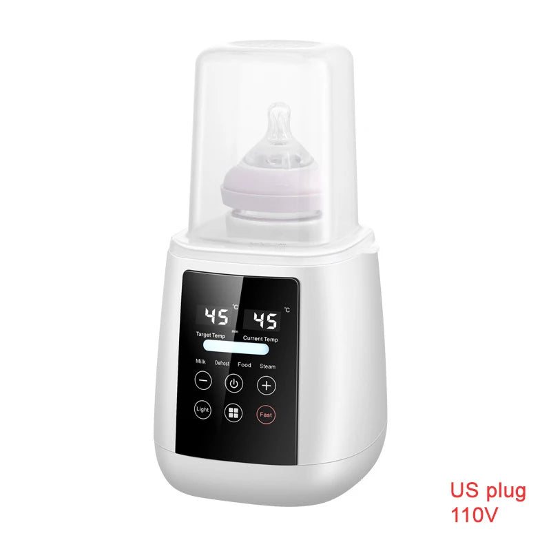 6-in-1 Baby Bottle Warmer & Sterilizer - Accurate Temperature Control for Perfectly Heated Milk and Food