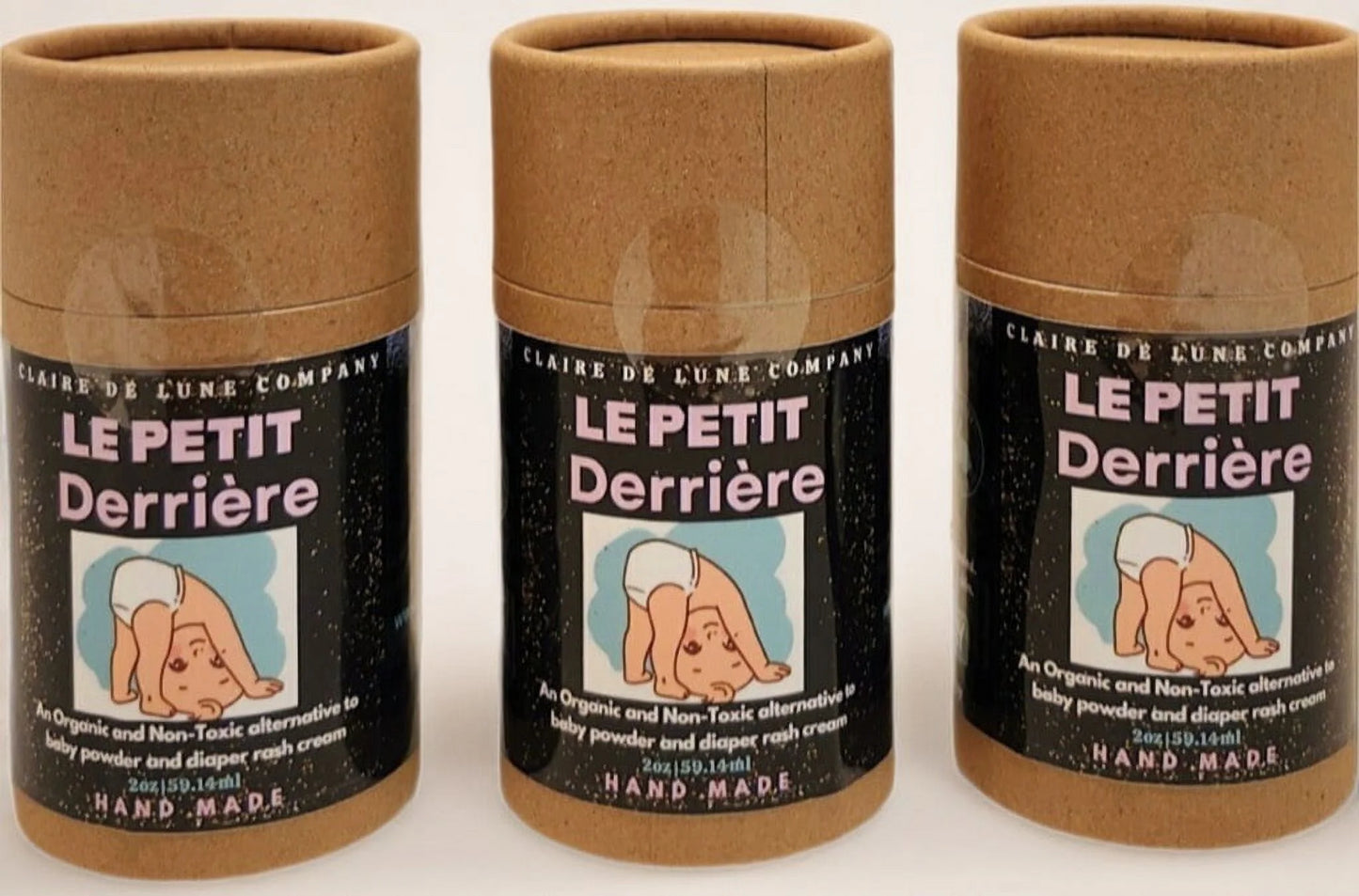 Organic Baby Diaper Dash Remedy / Natural & Gentle for Sensitive Skin. Non-Toxic.