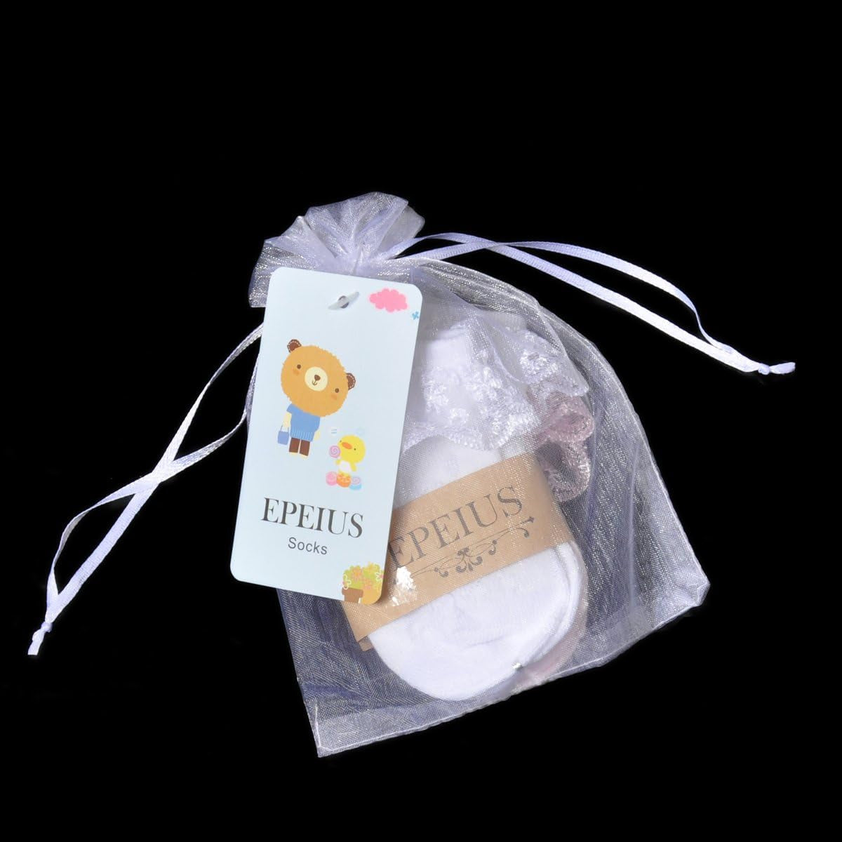 Baby-Girls Eyelet Frilly Lace Socks,Newborn/Infant/Toddler/Little Girls (Pack of 2/3/4/6)