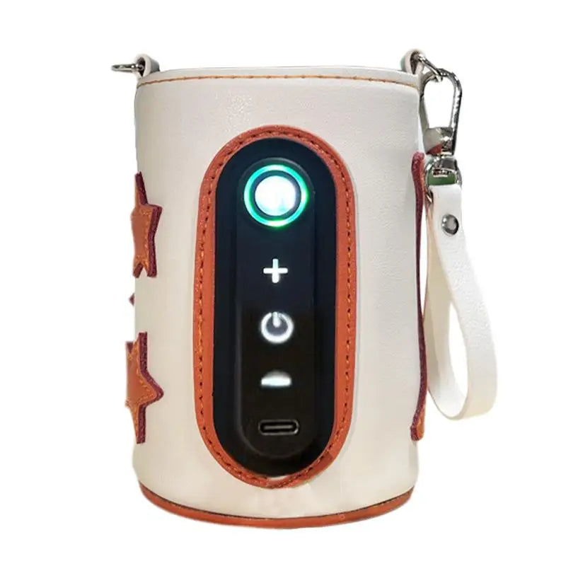 USB Portable Baby Bottle Warmer-Travel-Friendly, Heat Keeper for Formula & Milk/Fits Most Bottles