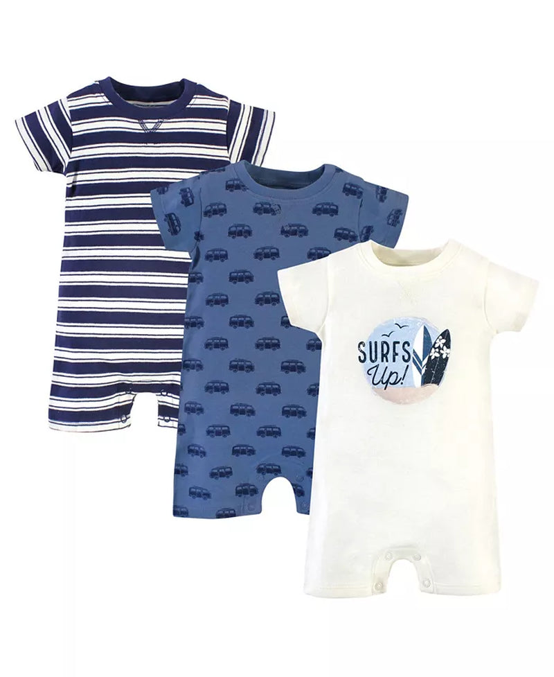 Baby Boys Organic Cotton Jumpsuits