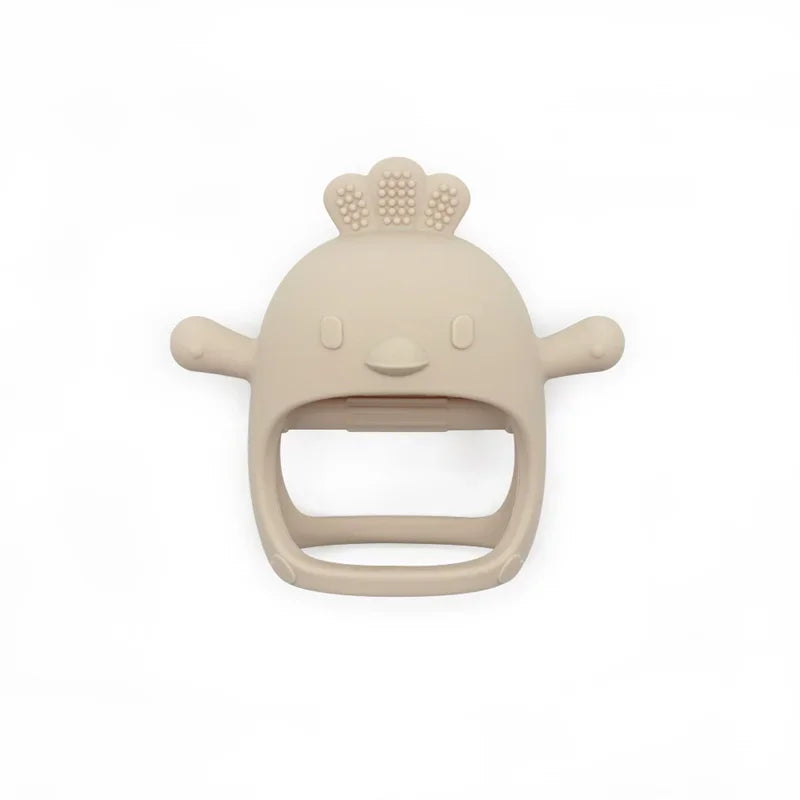 Delightful Animal-Shaped Silicone Teether: Soft & Safe Baby Care Essential