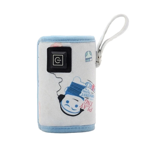 USB Baby Bottle Warmer- Portable Heat Sleeve for Milk & Formula/Travel Friendly, Fits Most Bottle